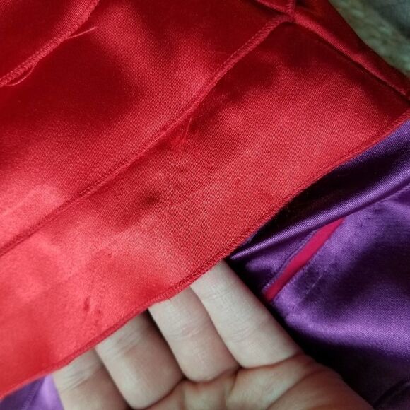 Max & Cleo Multicolor Ariel Colorblock Cocktail Dress - Picture 8 of 10